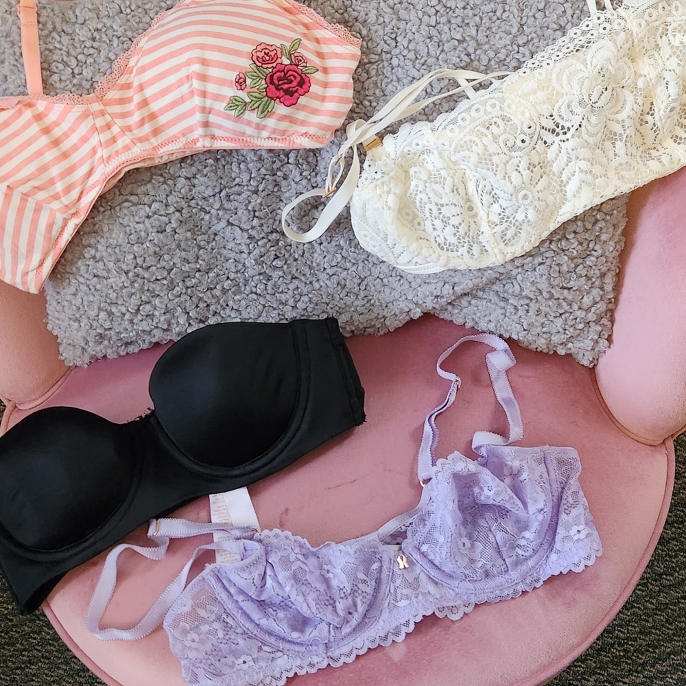 Size 34A bras in condition 1 brand new with tag